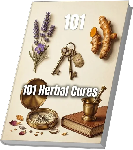 Cover of the guide 101 Herbal Cures